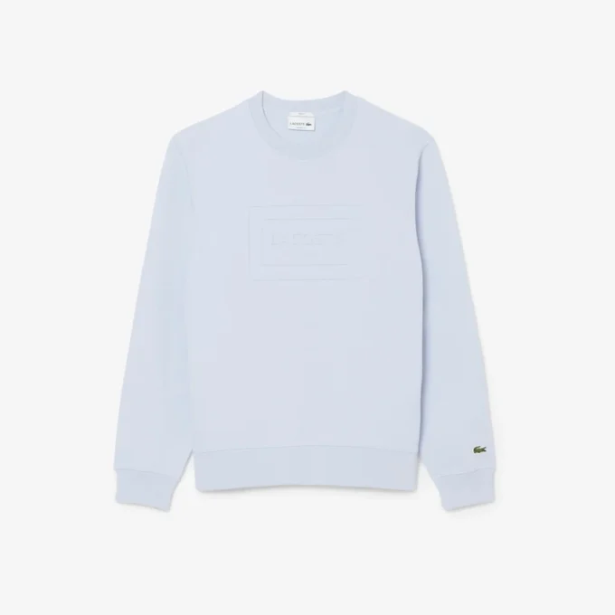 Sweatshirt aus geprägter Fleece Sweatshirt aus geprägter Fleece