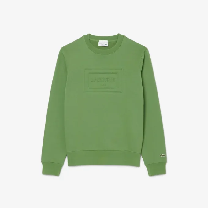 Sweatshirt aus geprägter Fleece Sweatshirt aus geprägter Fleece