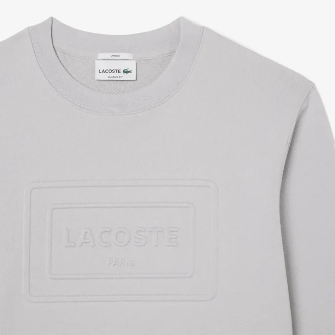 Sweatshirt aus geprägter Fleece Sweatshirt aus geprägter Fleece
