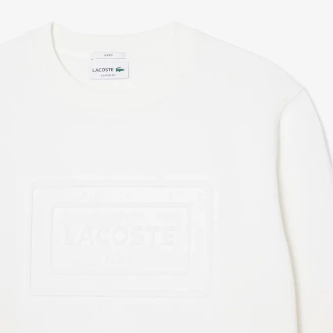 Sweatshirt aus geprägter Fleece Sweatshirt aus geprägter Fleece