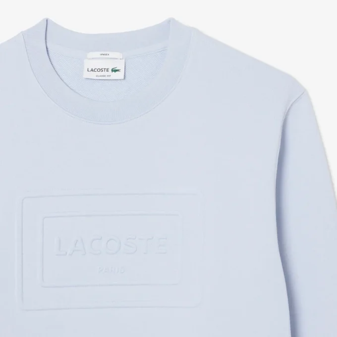 Sweatshirt aus geprägter Fleece Sweatshirt aus geprägter Fleece