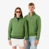 Sweatshirt mit hohem Kragen und Reißverschluss
