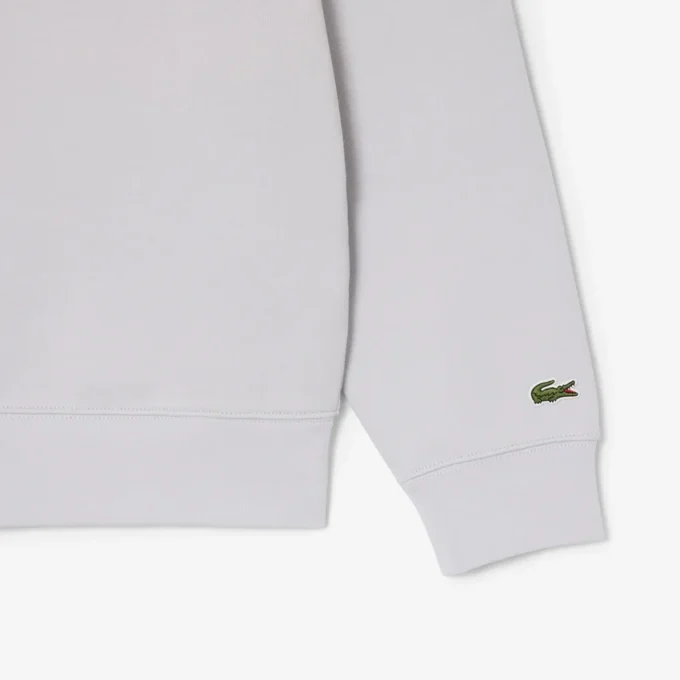 Sweatshirt mit hohem Kragen und Reißverschluss