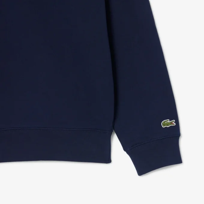 Sweatshirt mit hohem Kragen und Reißverschluss