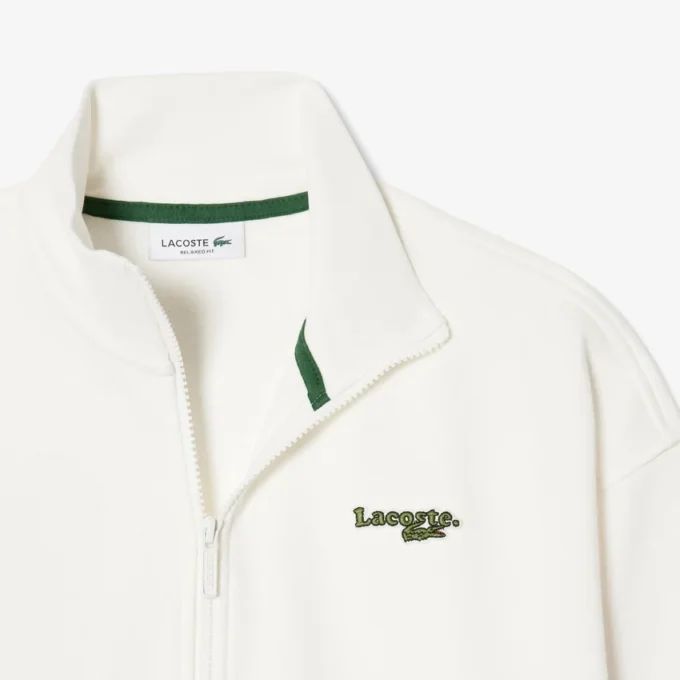 Sweatshirt mit Reißverschluss und Logo in lockerer Passform Sweatshirt mit Reißverschluss und Logo in lockerer Passform