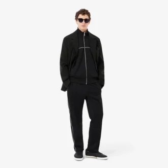 Sweatshirt mit Reißverschluss und Zierakzent