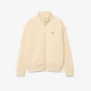 Sweatshirt mit Reißverschluss und Zierakzent