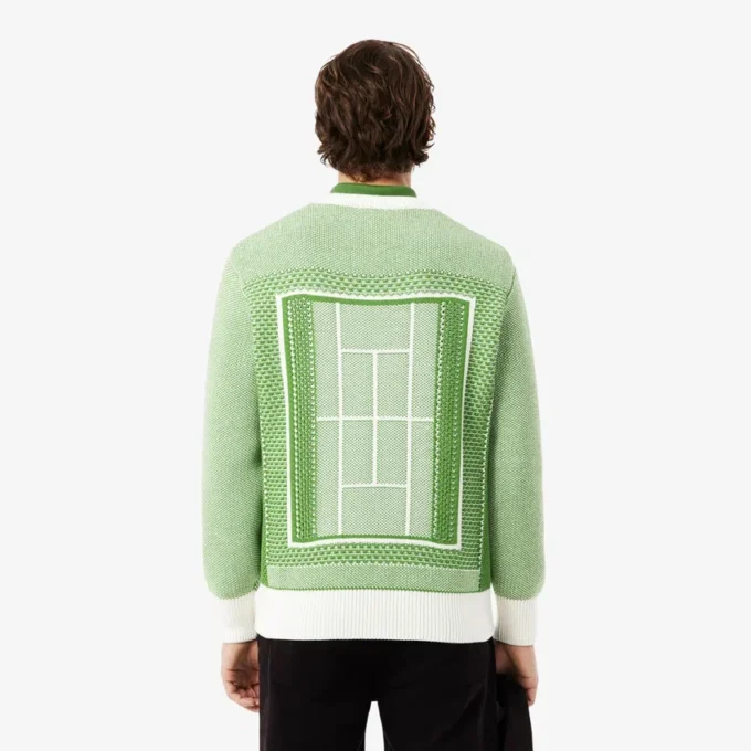 Sweatshirt mit Tennis-Motiv Sweatshirt mit Tennis-Motiv