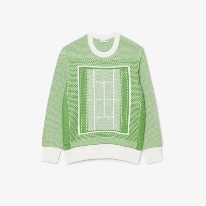 Sweatshirt mit Tennis-Motiv Sweatshirt mit Tennis-Motiv