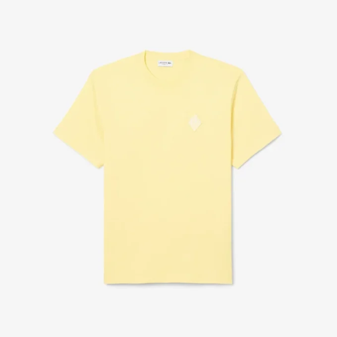 T-Shirt mit klassischer Passform und auffälligem Logo T-Shirt mit klassischer Passform und auffälligem Logo