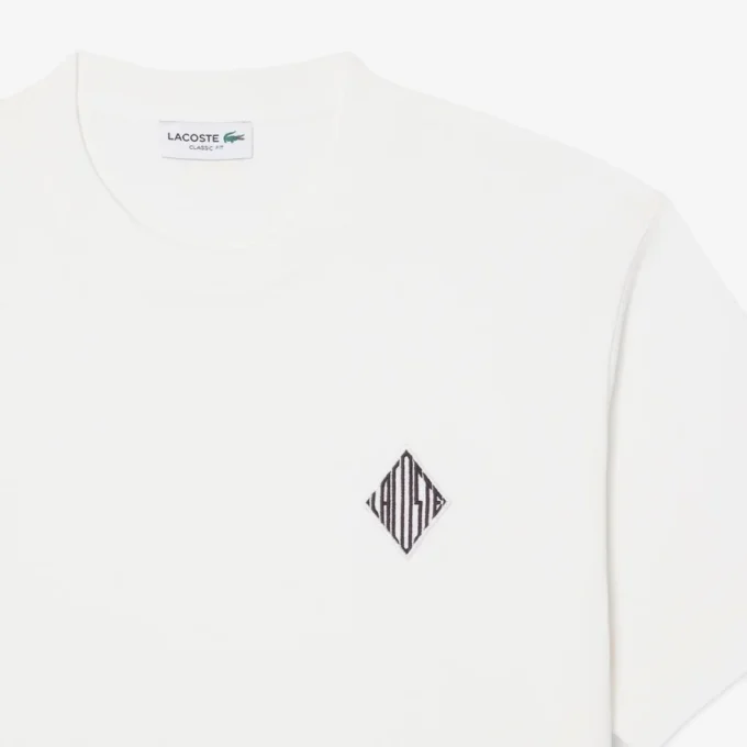 T-Shirt mit klassischer Passform und auffälligem Logo T-Shirt mit klassischer Passform und auffälligem Logo