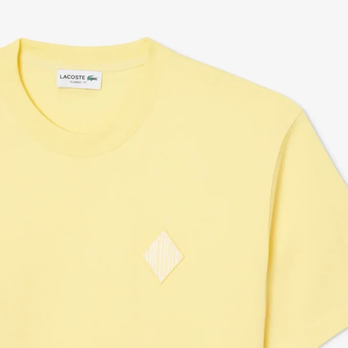T-Shirt mit klassischer Passform und auffälligem Logo T-Shirt mit klassischer Passform und auffälligem Logo