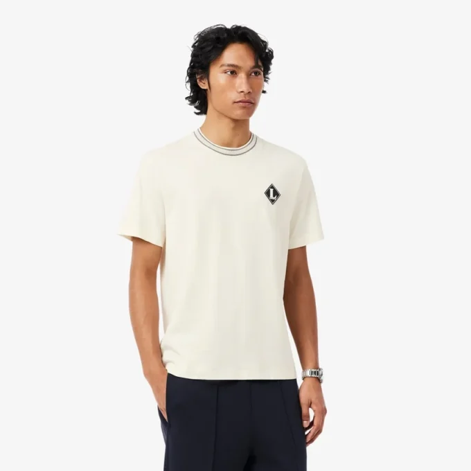 T-Shirt mit „Made in France“-Emblem T-Shirt mit „Made in France“-Emblem