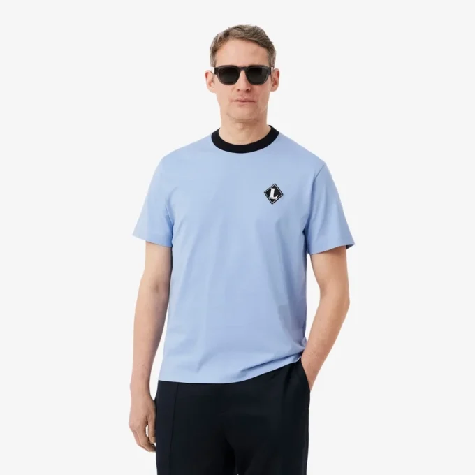 T-Shirt mit „Made in France“-Emblem T-Shirt mit „Made in France“-Emblem
