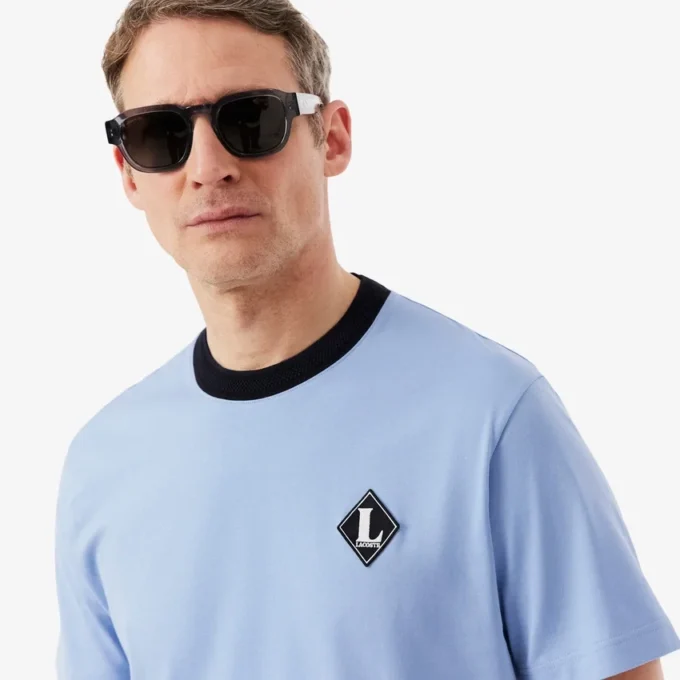 T-Shirt mit „Made in France“-Emblem T-Shirt mit „Made in France“-Emblem