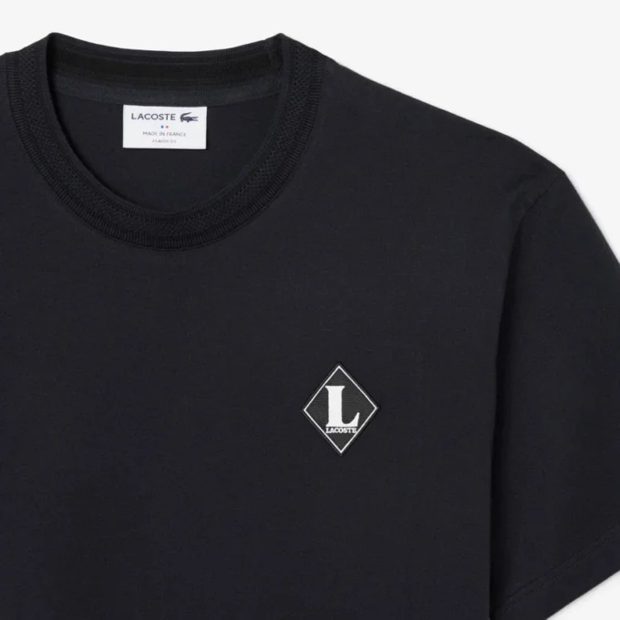 T-Shirt mit „Made in France“-Emblem T-Shirt mit „Made in France“-Emblem