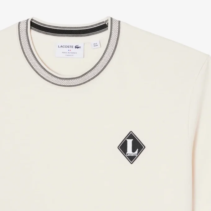 T-Shirt mit „Made in France“-Emblem T-Shirt mit „Made in France“-Emblem