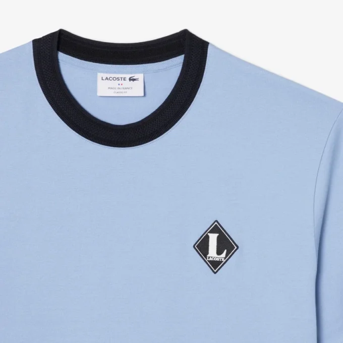 T-Shirt mit „Made in France“-Emblem T-Shirt mit „Made in France“-Emblem