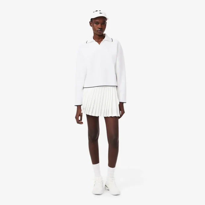 Tennis Heritage Polo-Kragen-Sweatshirt Tennis Heritage Polo-Kragen-Sweatshirt