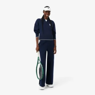 Tennis Heritage Polo-Kragen-Sweatshirt Tennis Heritage Polo-Kragen-Sweatshirt