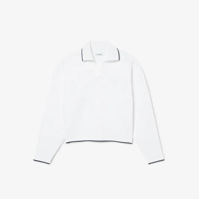 Tennis Heritage Polo-Kragen-Sweatshirt Tennis Heritage Polo-Kragen-Sweatshirt