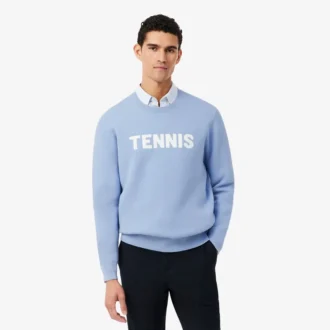 Tennis-Pullover mit Rundhalsausschnitt Tennis-Pullover mit Rundhalsausschnitt