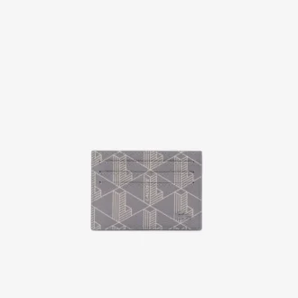 The Blend Monogram Print Canvas Kartenetui