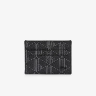 The Blend Monogram Print Canvas Kartenetui