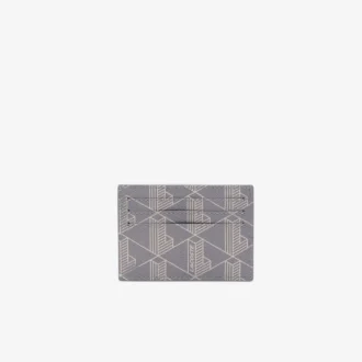 The Blend Monogram Print Canvas Kartenetui