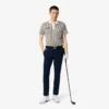 Thermoregulierendes gestreiftes Golf-Poloshirt für Herren Thermoregulierendes gestreiftes Golf-Poloshirt für Herren