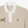 Thermoregulierendes gestreiftes Golf-Poloshirt für Herren Thermoregulierendes gestreiftes Golf-Poloshirt für Herren