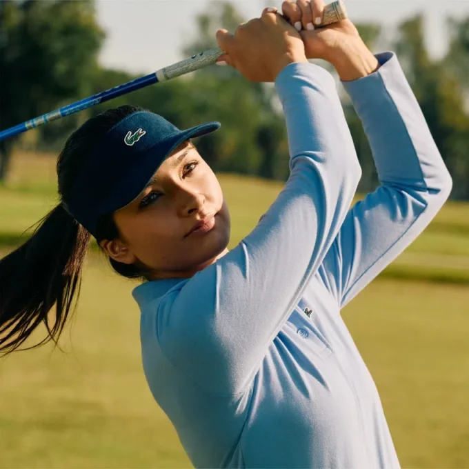 Thermoregulierendes UV-Schutz-Golf-Poloshirt für Damen Thermoregulierendes UV-Schutz-Golf-Poloshirt für Damen