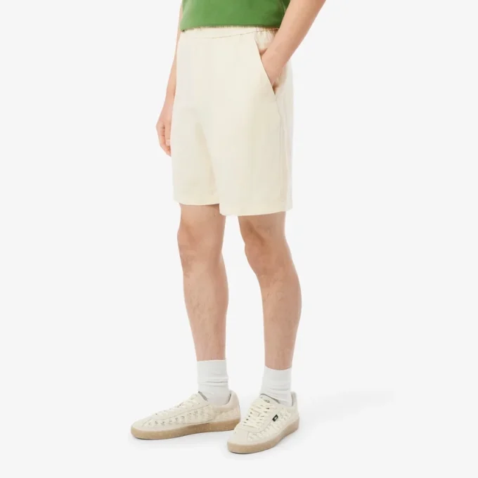 Twill-Shorts aus Leinen-Blend in Regular-Fit Twill-Shorts aus Leinen-Blend in Regular-Fit