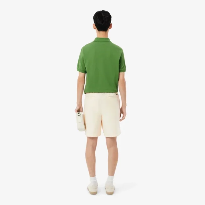 Twill-Shorts aus Leinen-Blend in Regular-Fit Twill-Shorts aus Leinen-Blend in Regular-Fit