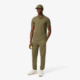 Ultra Dry Branded Stripe Tennis-Poloshirt für Herren