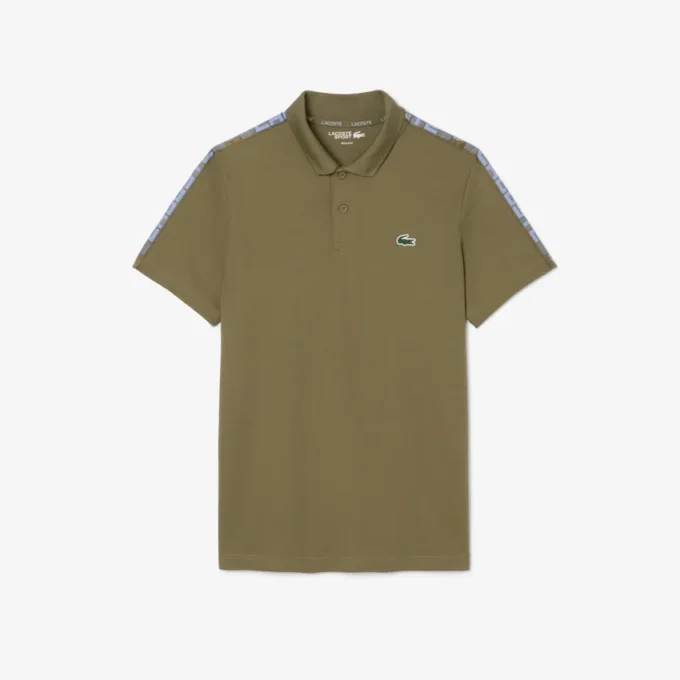 Ultra Dry Branded Stripe Tennis-Poloshirt für Herren Ultra Dry Branded Stripe Tennis-Poloshirt für Herren