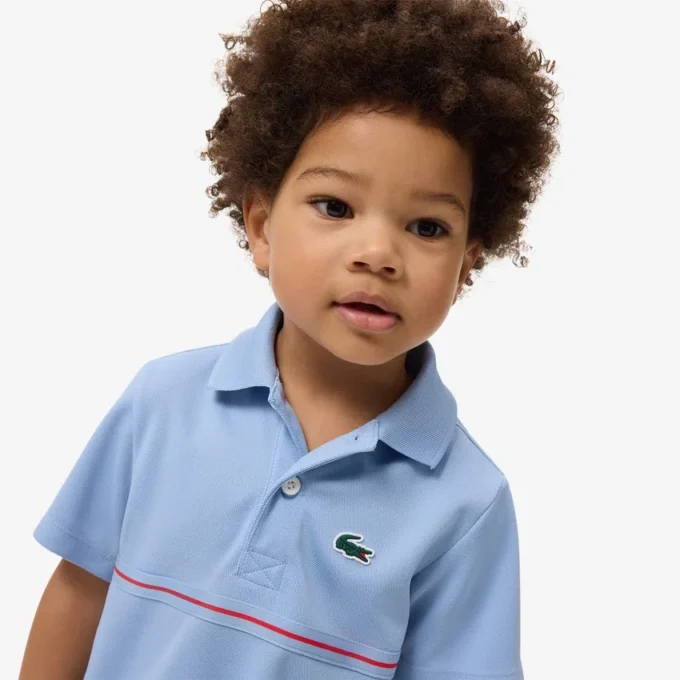 Ultra Dry Piqué-Poloshirt mit Markenstreifen Ultra Dry Piqué-Poloshirt mit Markenstreifen