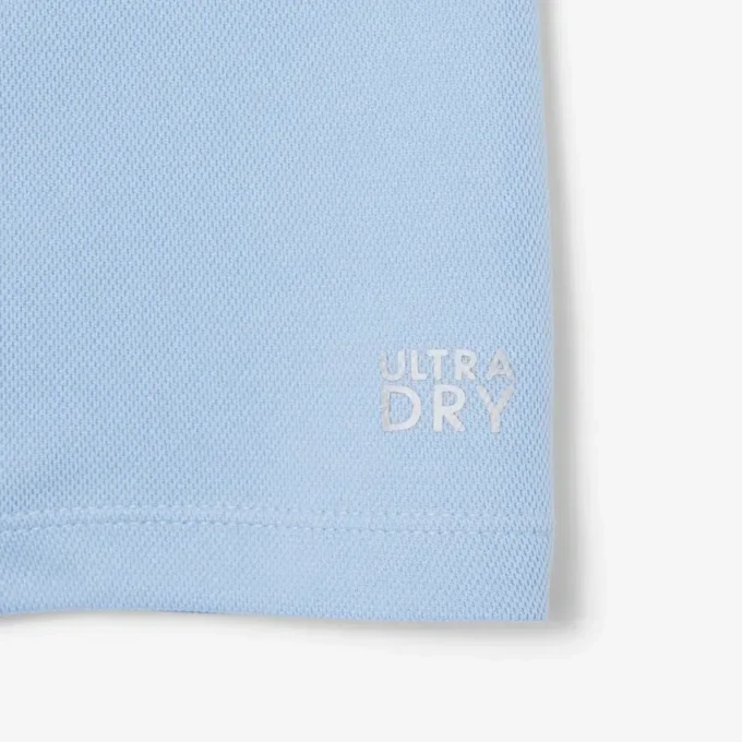Ultra Dry Piqué-Poloshirt mit Markenstreifen Ultra Dry Piqué-Poloshirt mit Markenstreifen