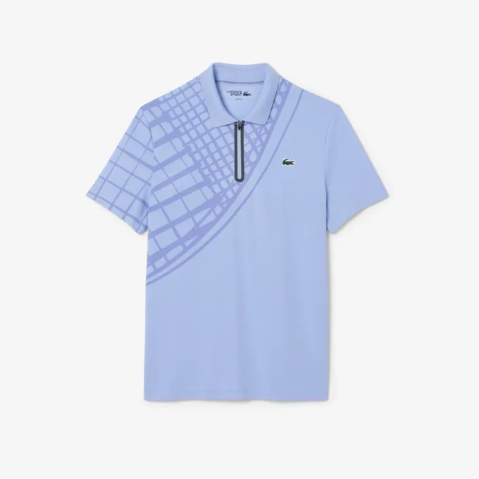 Ultra Dry Printed Slim Fit Tennis-Poloshirt für Herren Ultra Dry Printed Slim Fit Tennis-Poloshirt für Herren