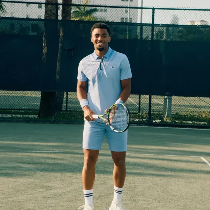 Ultra Dry Printed Slim Fit Tennis-Poloshirt für Herren Ultra Dry Printed Slim Fit Tennis-Poloshirt für Herren