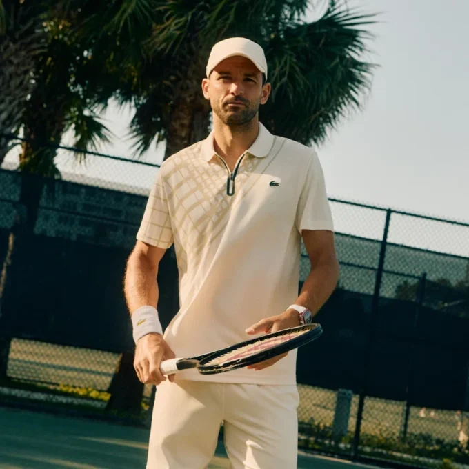 Ultra Dry Printed Slim Fit Tennis-Poloshirt für Herren Ultra Dry Printed Slim Fit Tennis-Poloshirt für Herren