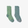 Unisex-2er-Pack Baumwollsocken Unisex-2er-Pack Baumwollsocken