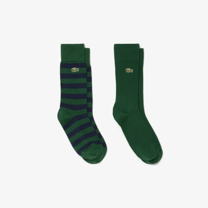 Unisex-2er-Pack lange Socken Unisex-2er-Pack lange Socken