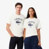 Unisex-Baumwoll-T-Shirt mit charakteristischem Print Unisex-Baumwoll-T-Shirt mit charakteristischem Print