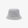 Unisex-Bucket-Mütze aus doppelseitigem Baumwoll-Karomuster Unisex-Bucket-Mütze aus doppelseitigem Baumwoll-Karomuster
