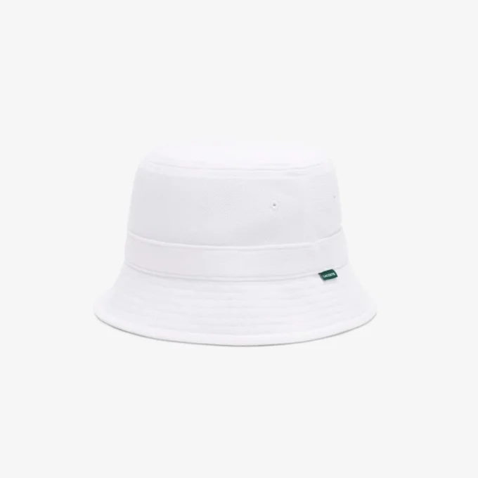 Unisex-Bucket-Mütze aus Piqué Unisex-Bucket-Mütze aus Piqué
