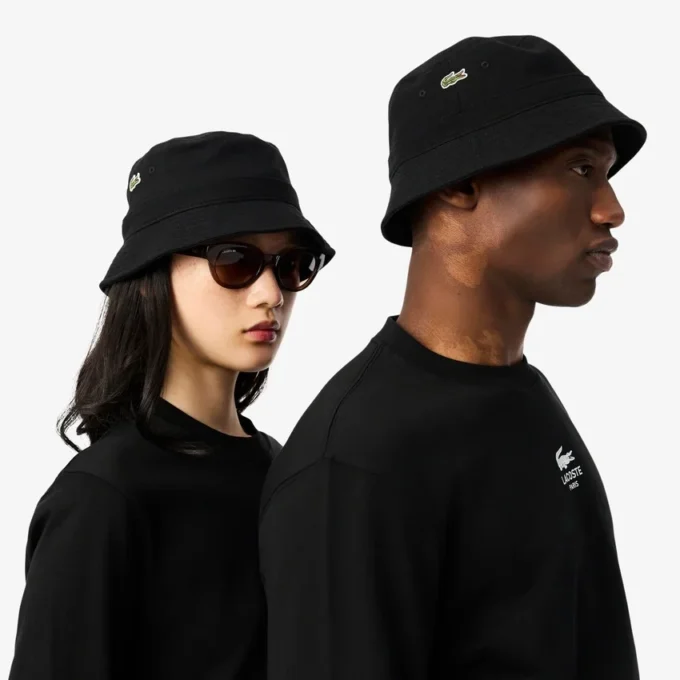 Unisex-Bucket-Mütze aus Piqué Unisex-Bucket-Mütze aus Piqué