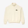 Unisex-Fleece-Sweatshirt mit lockerem Schnitt und hohem Kragen Unisex-Fleece-Sweatshirt mit lockerem Schnitt und hohem Kragen