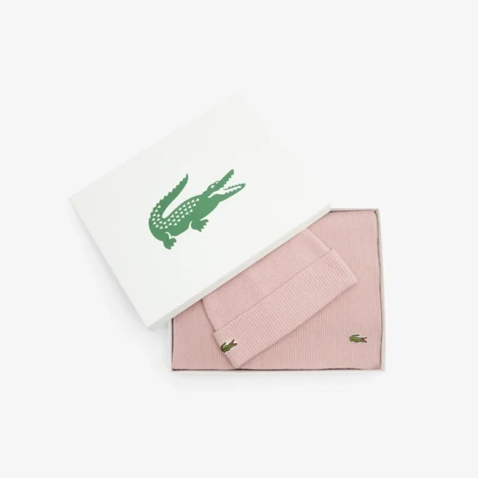 Unisex-Geschenkset aus Wollschal und Mütze Unisex-Geschenkset aus Wollschal und Mütze