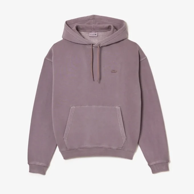 Unisex-Hoodie aus Baumwollfleece mit lockerer Passform Unisex-Hoodie aus Baumwollfleece mit lockerer Passform